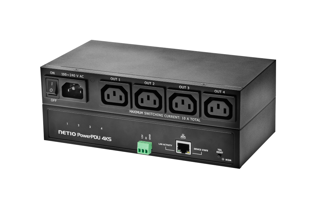 NETIO Netzwerksteckdose 4 Port Switching Metering PowerPDU 4KS